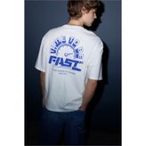 DeFacto Erkek T-shirt F5346AX/ER105 ECRU