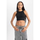 DeFacto Fitted Halter Yaka Atlet B0658AXNS