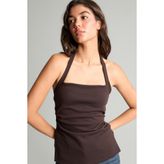 DeFacto Fitted Halter Yaka Basic Atlet
