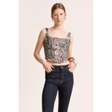DeFacto Floral Kolsuz Bluz
