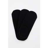 DeFacto K5310AZNS BK23 Basic 3'lü Erkek Babet Çorabı