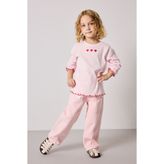 DeFacto Kalp Cep Detaylı Beli Lastikli Barrel Fit Gabardin Pantolon Kız Bebek H9303A526AU