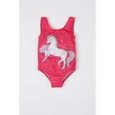 Defacto Kız Bebek Mayo Unicorn Baskılı Mayo