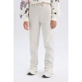 DeFacto Kız Çocuk Carrot Fit Havuç Kesim Beli Lastikli Eşofman Altı D3203A824WN - Gri-GR492 - 13 - 14 Yaş