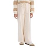 DeFacto Kız Çocuk Wide Leg Geniş Bol Paça Beli Lastikli Eşofman Altı Bej 9/10 Yaş