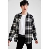 DeFacto N6547AZ.20SM.BG634 Bej Keten Uzun Kollu Regular Fit Erkek Gömlek