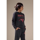 DeFacto NBA Chicago Bulls Kapüşonlu Pamuklu Sweatshirt Erkek Çocuk F4086A825AU