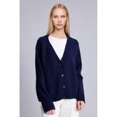 DeFacto Oversize V Yaka Cepli Düğmeli Triko Basic Hırka H2470AX26WN