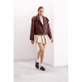DeFacto Piliseli Normal Bel Basıc Gabardin Mini Etek D5265AX24AU