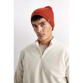 DeFacto R6055AZ24WN BN63 Standart Basic Düz Triko Erkek Bere