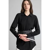 DeFacto Regular Fit Basic Uzun Kollu Tesettür Gömlek Tunik Z3538AZ26SP - Siyah-BK27