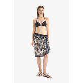 DeFacto Regular Fit Desenli Şifon Pareo