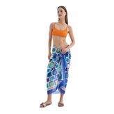 DeFacto Regular Fit Desenli Vual Pareo-Fall in Love