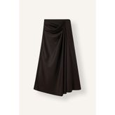 DeFacto Regular Fit Drape Detaylı Normal Bel Maxi Etek
