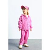 DeFacto Regular Fit Kalın Kumaş Ayıcık Armalı Eşofman Altı Kız Bebek I0605A526AU - Pembe - 2 - 3 Yaş