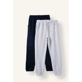 DeFacto Regular Fit Lastikli Paça 2'li Jogger Eşofman Altı Erkek Çocuk I0596A826AU - Gri-GR400 - 5 - 6 Yaş