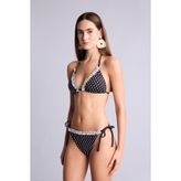 DeFacto Regular Fıt Puantiyeli Siyah Bikini Alt