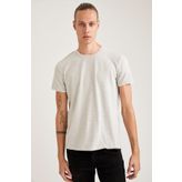 DeFacto S5345AZ20HS Erkek Regular Fit Bisiklet Yaka Basic Pamuklu Tişört