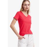 DeFacto Slım Fıt Basıc Kırmızı Kadın T-Shirt I1080AZ/RD286