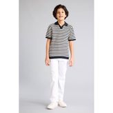 Defacto Straight Fit Beyaz Erkek Çocuk Jean Pantolon B5616A8/WT34