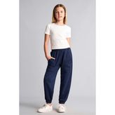 DeFacto Yama Cepli Lastikli Jogger Fit Eşofman Altı Kız Çocuk I2268A826AU - Lacivert - 8 - 9 Yaş