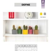 Defne 7 cm / 0,20 Lt Saksı 2 Adet