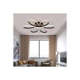 DEFNE AVİZE LEVENT Modern Plafonyer Beyaz Ledli Avize 60 cm