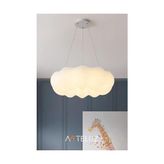 Defne Store Bulut Model Modern Sarkıt Avize, 45 cm - Çok Renkli