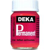 Deka Permanent Kumaş Boyası, 25ml, Karmin 20