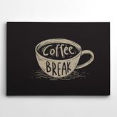 Dekolata Coffee Break 100x140 cm Kanvas Tablo