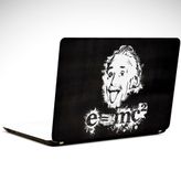 Dekolata Einstein Siyah Beyaz 29x24 cm Laptop Sticker