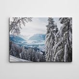 Dekolata Karlı Dağ 2 70x100 cm Kanvas Tablo