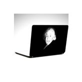 Dekolata Siyah Beyaz Einstein 38x27 cm Laptop Sticker