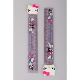 "DEKOMUS ISLAK MENDİL HEDİYELİ" HELLO KITTY "TEKLİ" CETVEL 15 CM - 12M-Krem
