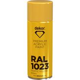 Dekor RAL1023 Krom Sarısı 400 ML Sprey Boya