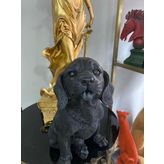 Dekorarif köpek Heykeli Biblo