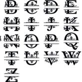 Dekoratif Ahşap Harf B HARFİ Monogram Harf 1 Adet