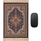 Dekoratif Küçük Halı Mousepad - Altın