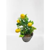 Dekoratif Yapay Limon Ağacı – Saksılı