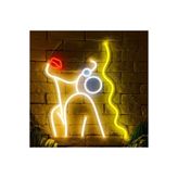 Dekoraven Asil Kadın Figürü Neon Led