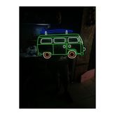 Dekoraven Dekoratif Neon Karavan Duvar Süsü