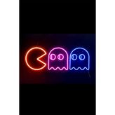 dekoraven Pacman Büyük Neon Led Tablo, pacmann1