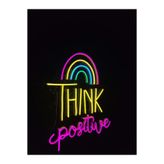 dekoraven Think Positive Neon Led Tabela, thinkneon
