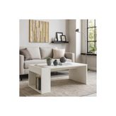 Dekorister View Beyaz Orta Sehpa - Modern Salon ve Oturma Odası Sehpası