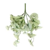 DEKORSENDE Yapay Caladium Sarmaşık Demeti Açık Yeşil 40 cm