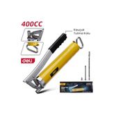 Deli Profesyonel 400CC Çelik Gövdeli Gres (Silikon) Tabancası | 400 CC / 14 oz | 6000 PSI |