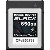 Delkin Devices 650 GB Cfexpress Type-B Siyah Hafıza Kartı