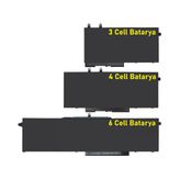 Dell Precision 3541 Rio Notebook Bataryası Laptop Pil