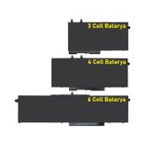 Dell Precision M3541 BERLİN Notebook Bataryası Laptop Pil