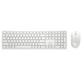 Dell Pro KM5221W Beyaz Kablosuz Türkçe Klavye Mouse Seti